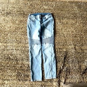 Stretch Moto skinny jeans